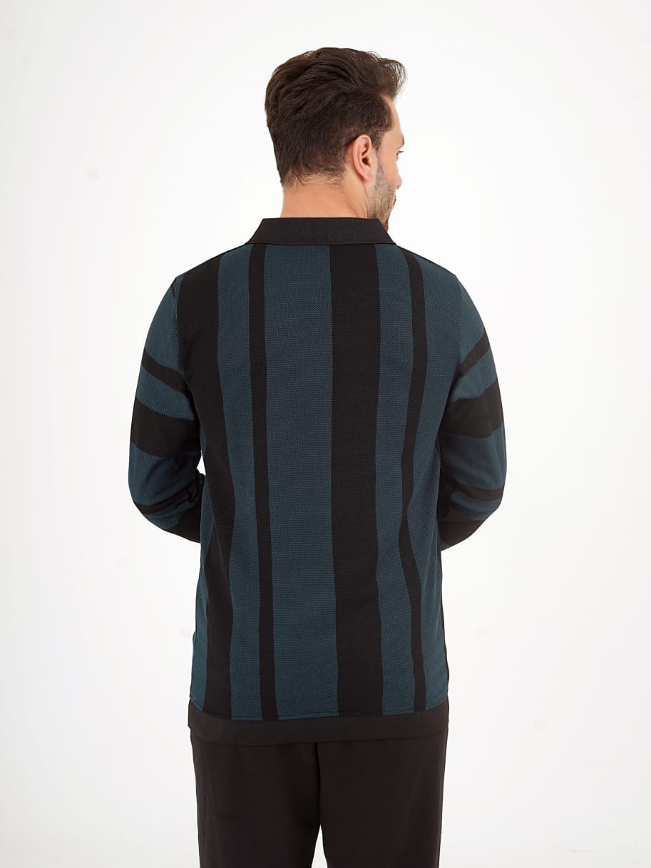 IMG-20251023-WA0066 Men’s Full Sleeve Sweatshirt (Collar & Zip) - Image 2