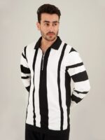 Men’s Full Sleeve Sweatshirt with Collar & Zip – Premium Winter Wear OLD MONEY - Image 3
