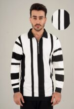 Men’s Full Sleeve Sweatshirt with Collar & Zip – Premium Winter Wear OLD MONEY - Image 5