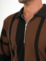 Men’s Full Sleeve Sweatshirt with Collar & Zip – Premium Winter Wear OLD MONEY - Image 5