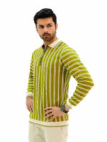 Men’s Full Sleeve Sweatshirt with Collar & Zip – Premium Winter Wear OLD MONEY