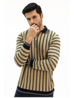 Men’s Full Sleeve Sweatshirt with Collar & Zip – Premium Winter Wear OLD MONEY - Image 6