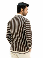 Men’s Full Sleeve Sweatshirt with Collar & Zip – Premium Winter Wear OLD MONEY - Image 4