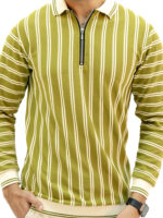 Men’s Full Sleeve Sweatshirt with Collar & Zip – Premium Winter Wear OLD MONEY - Image 3