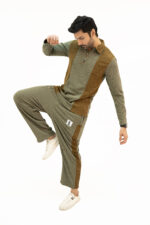 Track suit-Waffle Knit Fabric - Image 3