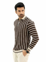 Men’s Full Sleeve Sweatshirt with Collar & Zip – Premium Winter Wear OLD MONEY - Image 3