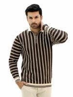 Men’s Full Sleeve Sweatshirt with Collar & Zip – Premium Winter Wear OLD MONEY - Image 2