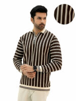 Men’s Full Sleeve Sweatshirt with Collar & Zip – Premium Winter Wear OLD MONEY - Image 8
