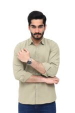 Premium Textured Smart Fit Shirt - Image 3