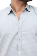 Premium Textured Smart Fit Shirt - Image 4